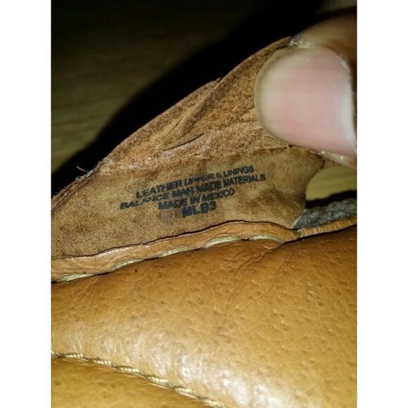 Born Sandals Women Sz 8 M Brown Strappy Woven Leather Summer Boho - Picture 7 of 7